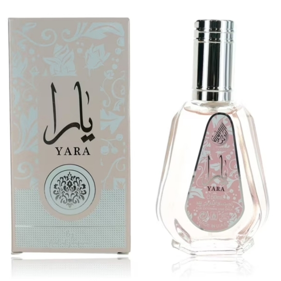 None Other - Yara Women's Body Mist in Soft Pink with Silver Cap